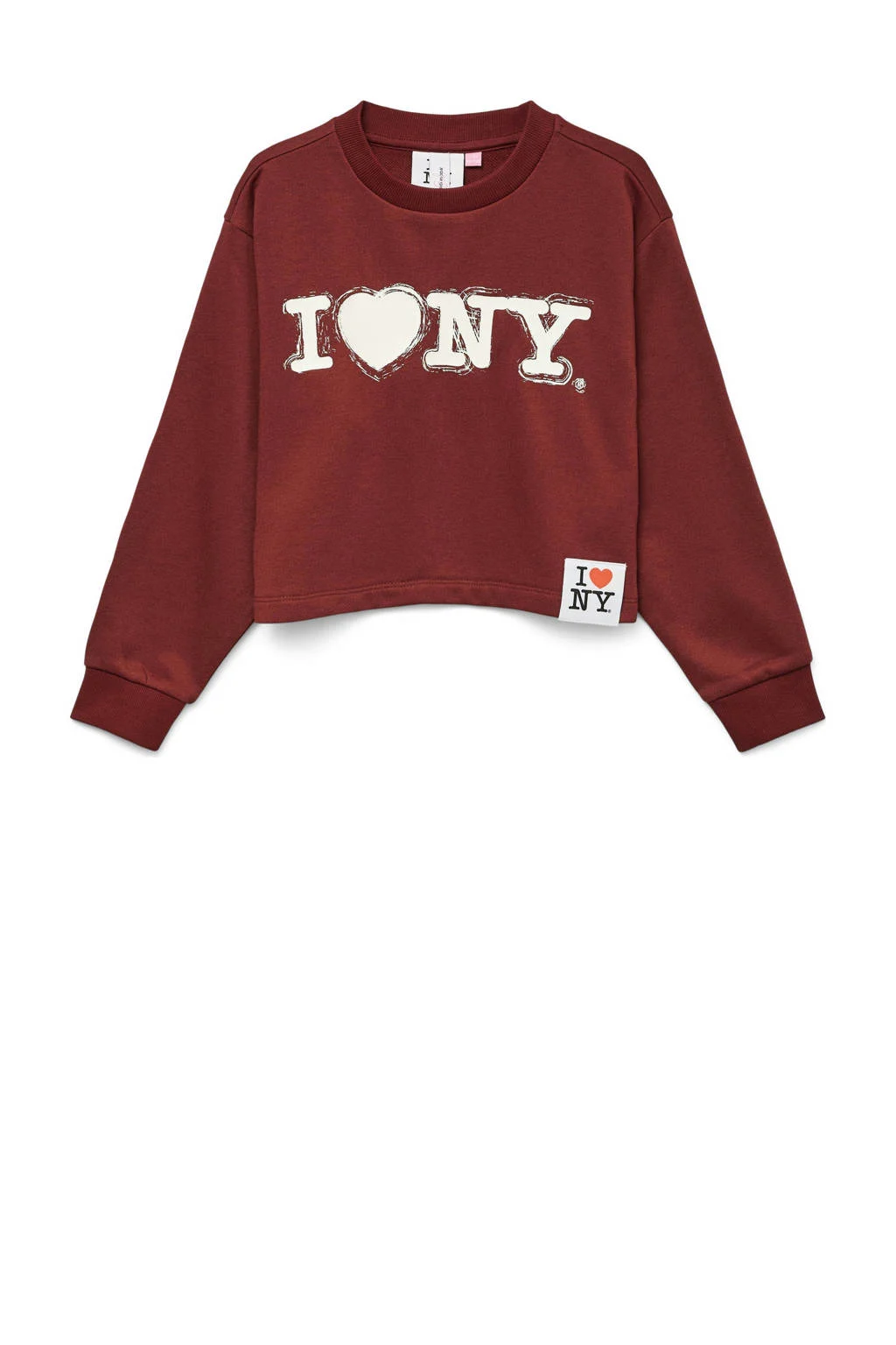 VERO MODA GIRL sweater donkerrood