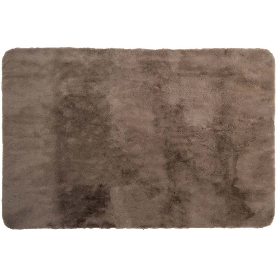 Tapis en fausse fourrure