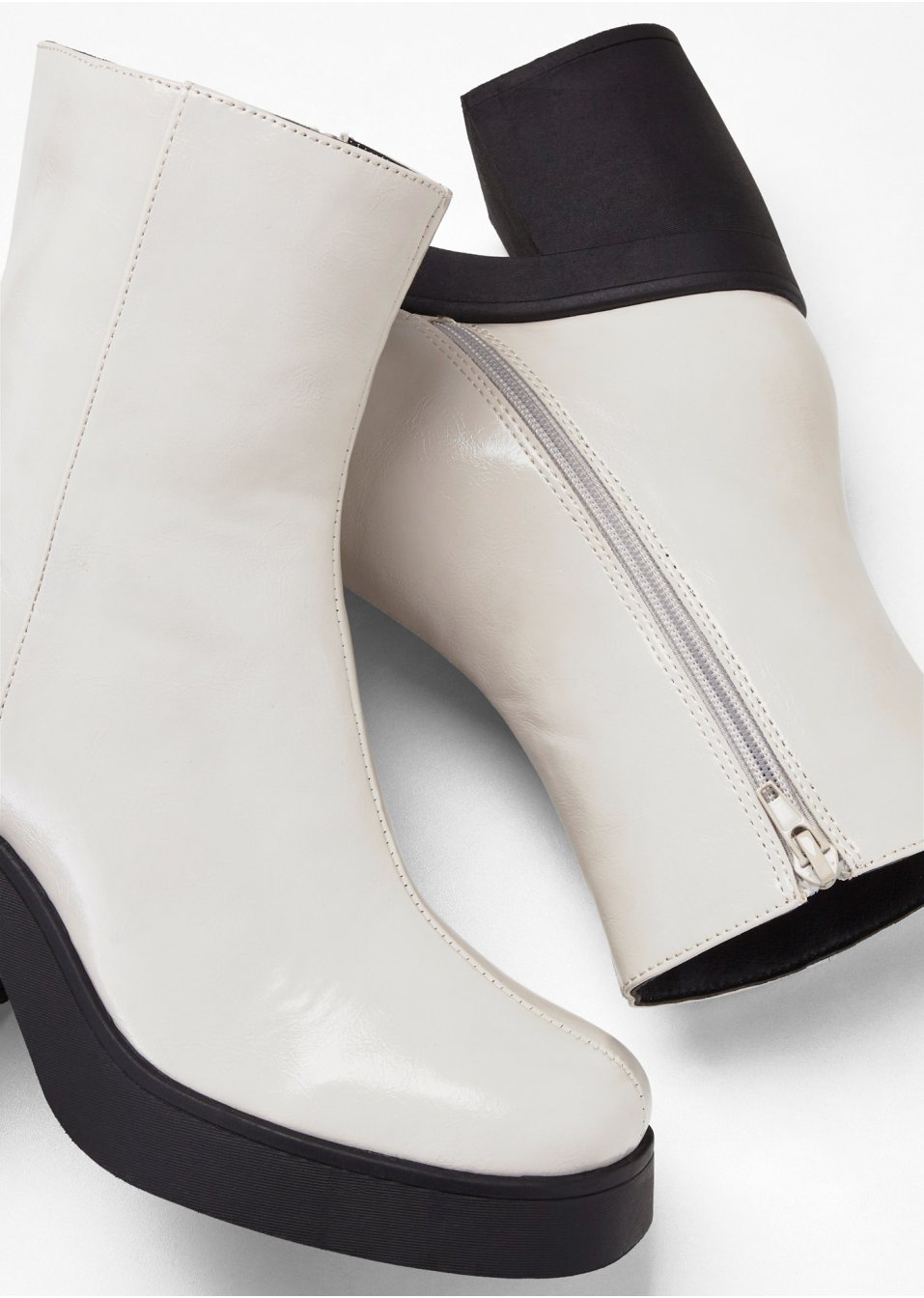 Bottines à plateau