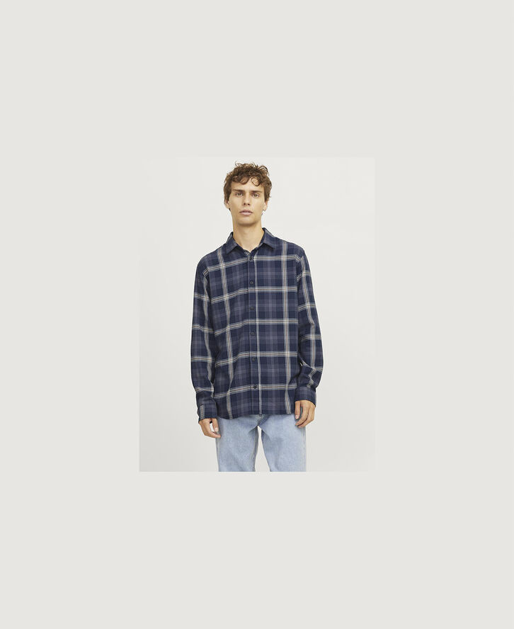 JJ-REBEL JREBCHASE CHECK SHIRT LS Sky captain