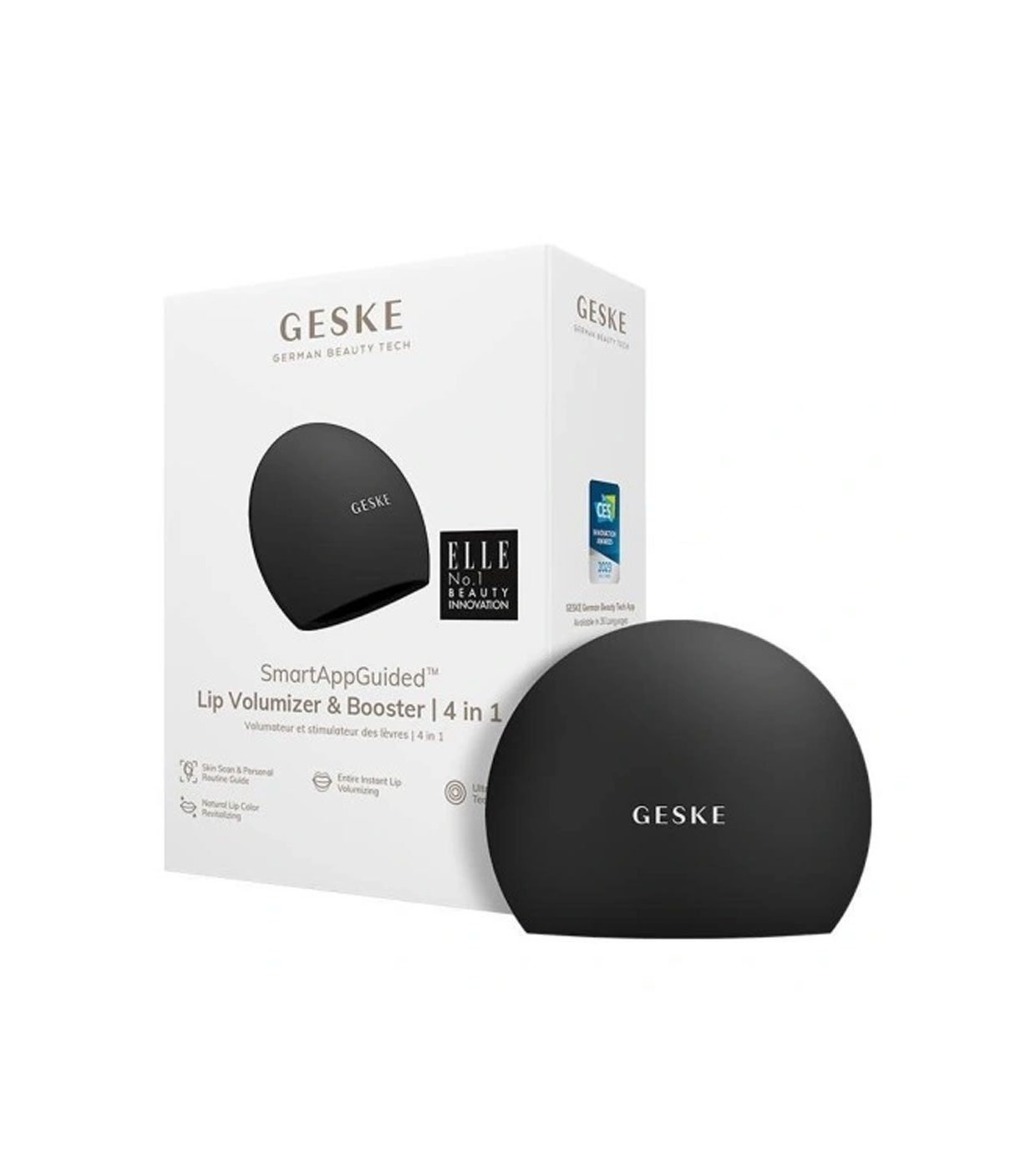 GESKE - Volumizador labial 4 em 1 - Preto