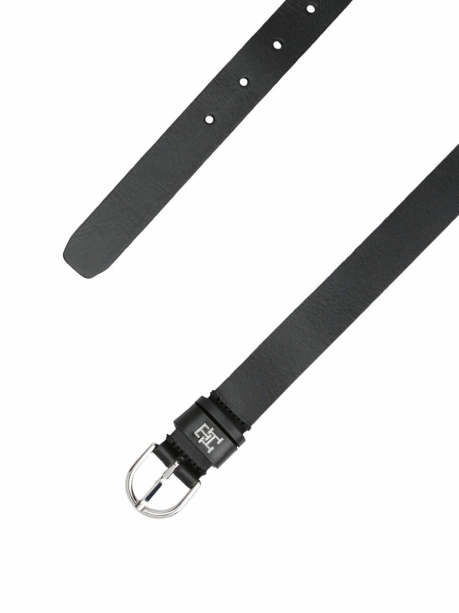 TOMMY HILFIGER<br>Cinto de couro sem esforço de 2,5 cm