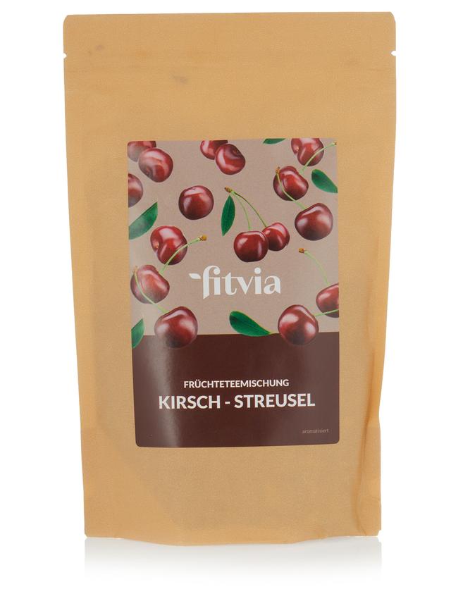 Früchtetee Kirsch-Streusel