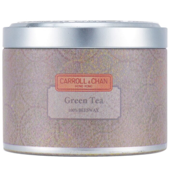 The Candle Company (Carroll & Chan) 100% Beeswax Tin Candle - Green Tea  (8x6) cm