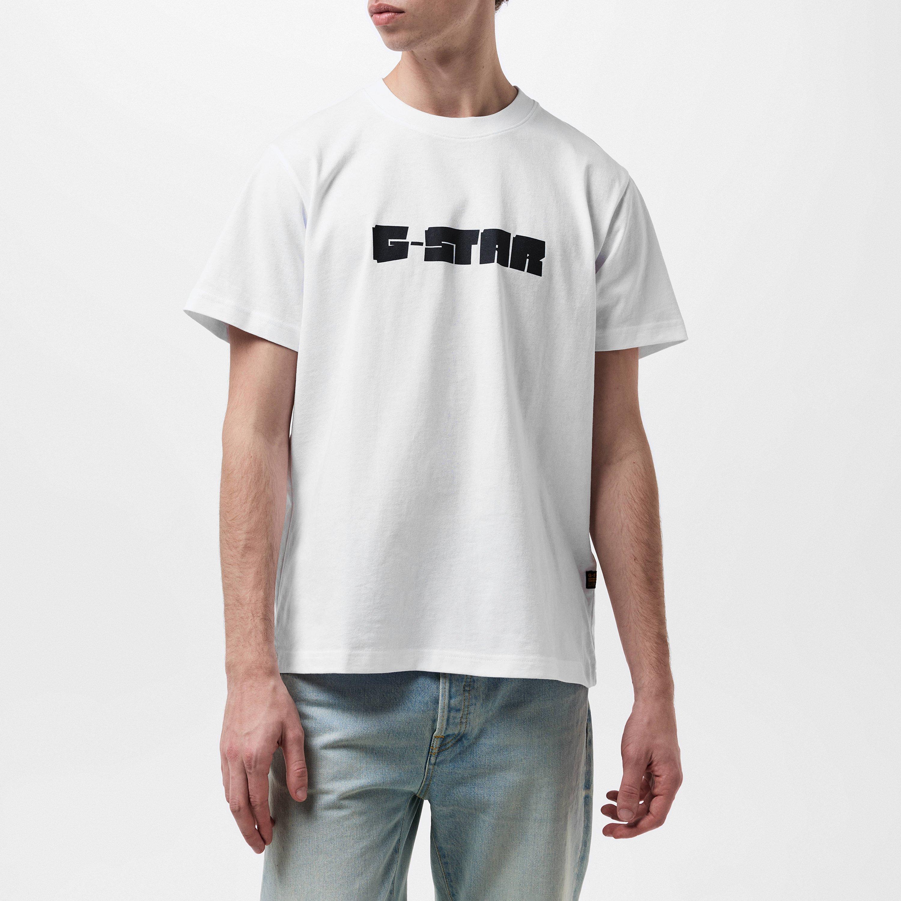 G Star Script T Shirt