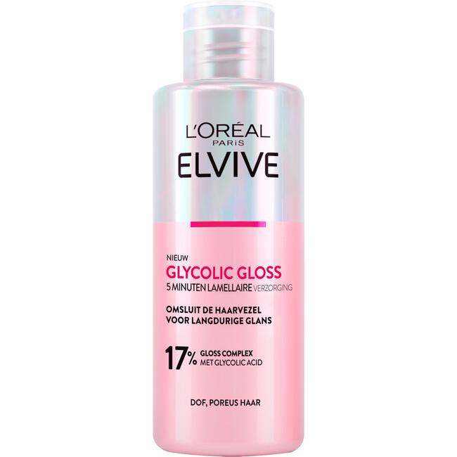 L'Oréal Paris Elvive Glycolic Gloss 5 Minuten Lamellaire Verzorging 200 ML