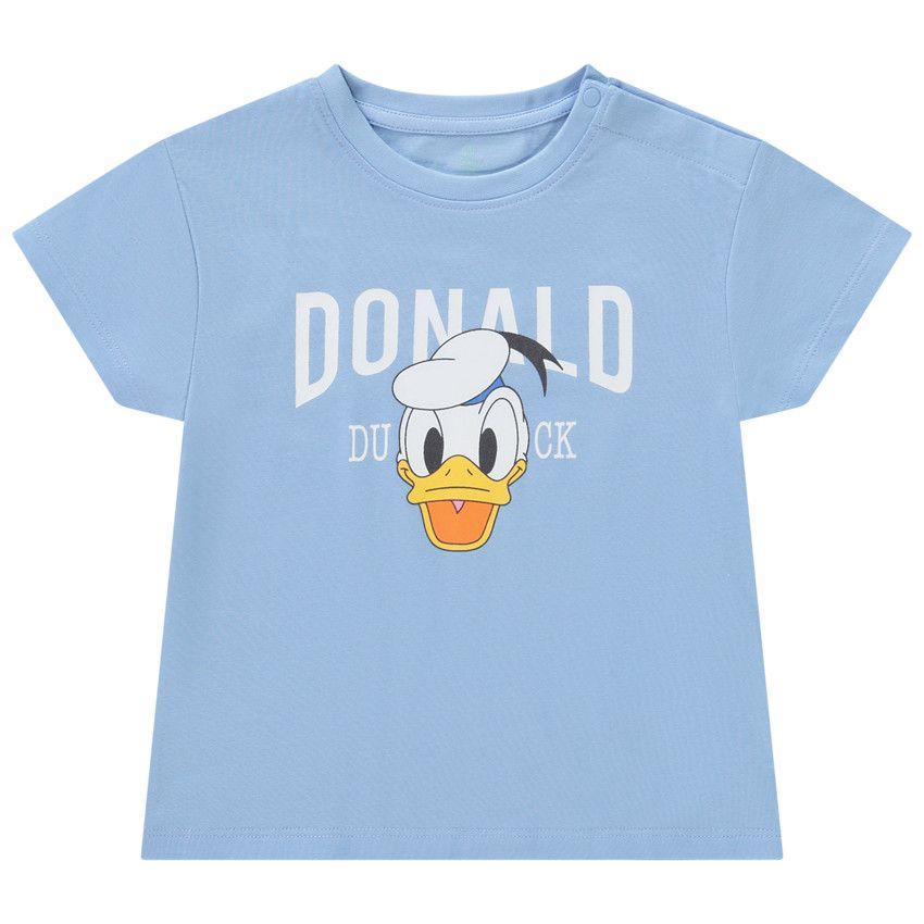 T-shirt manches courtes oversize fantaisie Donald Disney pour bébé garçon - Bleu