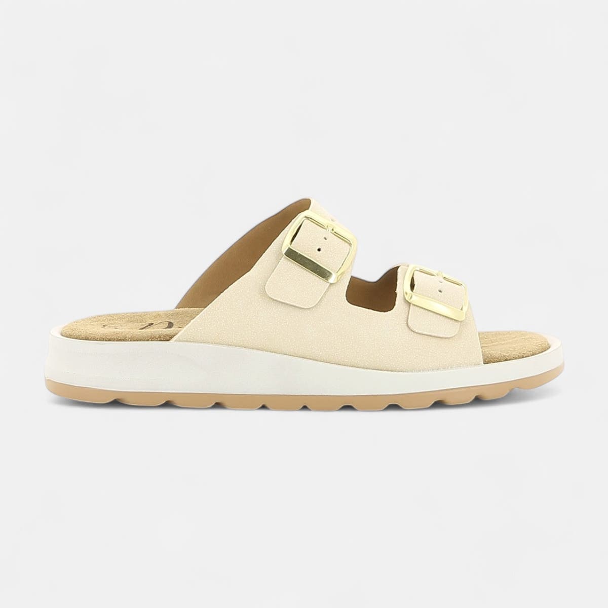 Mules Femme beige