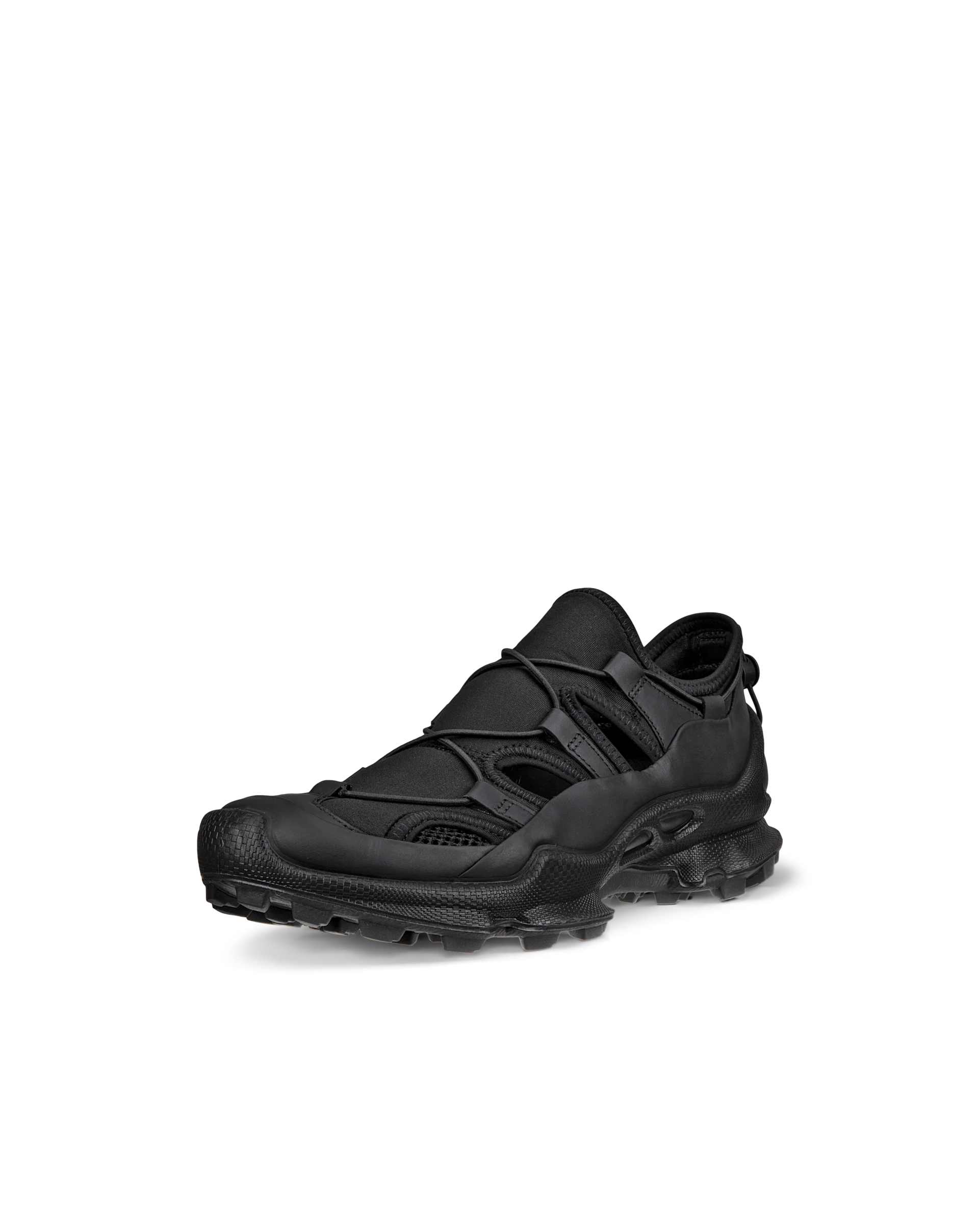 ECCO BIOM C-TRAIL W Damen Ledersneaker Schwarz