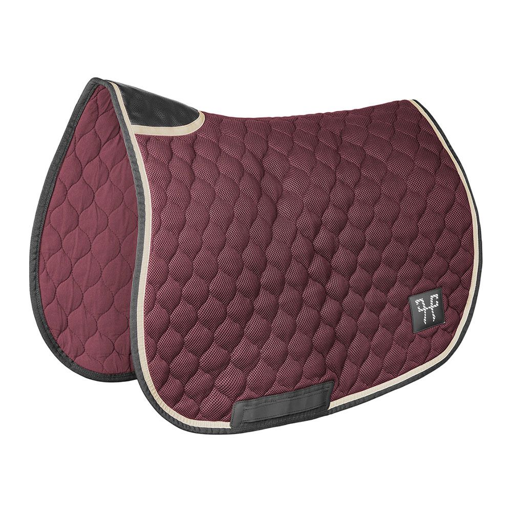 Horse Pilot SADDLE PAD - Tapis de selle burgundy/black
