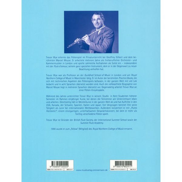Zimmermann Verlag Flöte Lernen Mit Trevor Wye 1