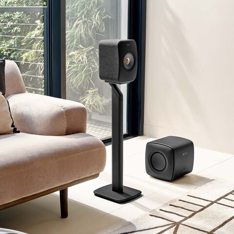KEF S1 Floor Stand – elegante vloerstandaard voor de LSX II / LSX II LT Grijs
