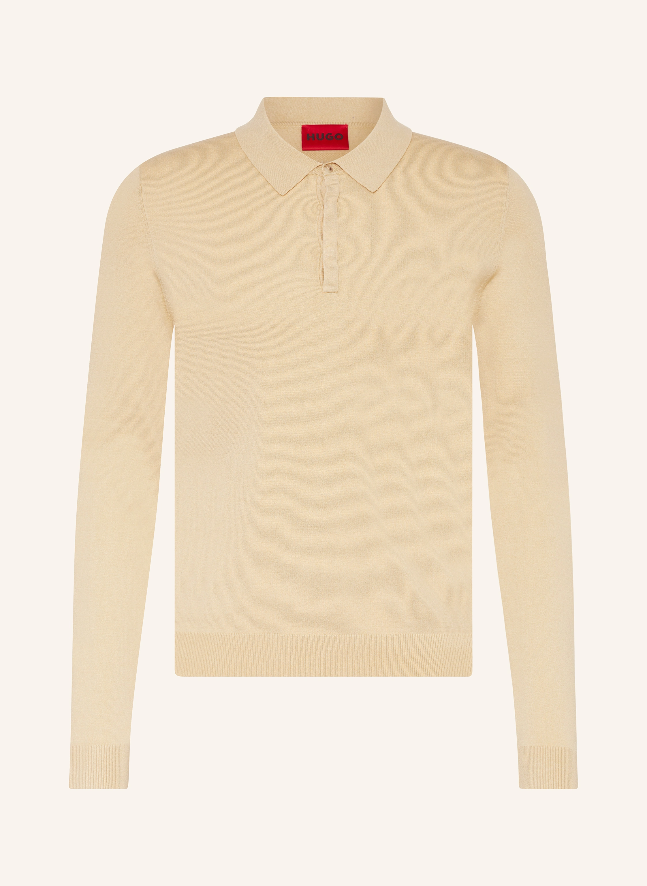 HUGO Strick-Poloshirt SAN PIPPO Slim Fit