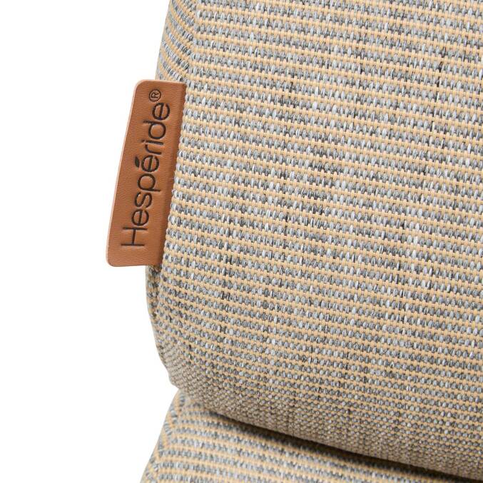 Fauteuil relax de jardin SOLANI Acajou