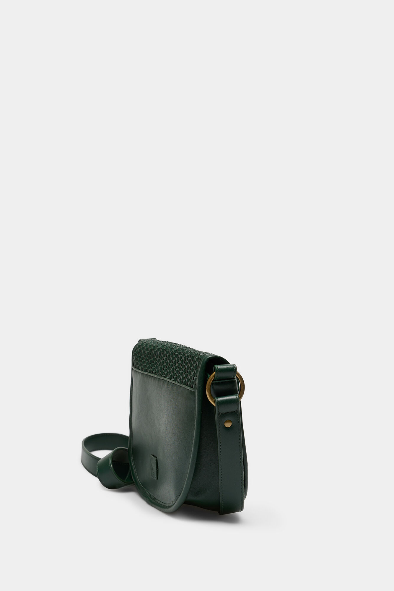 Bolsa de ombro trançada