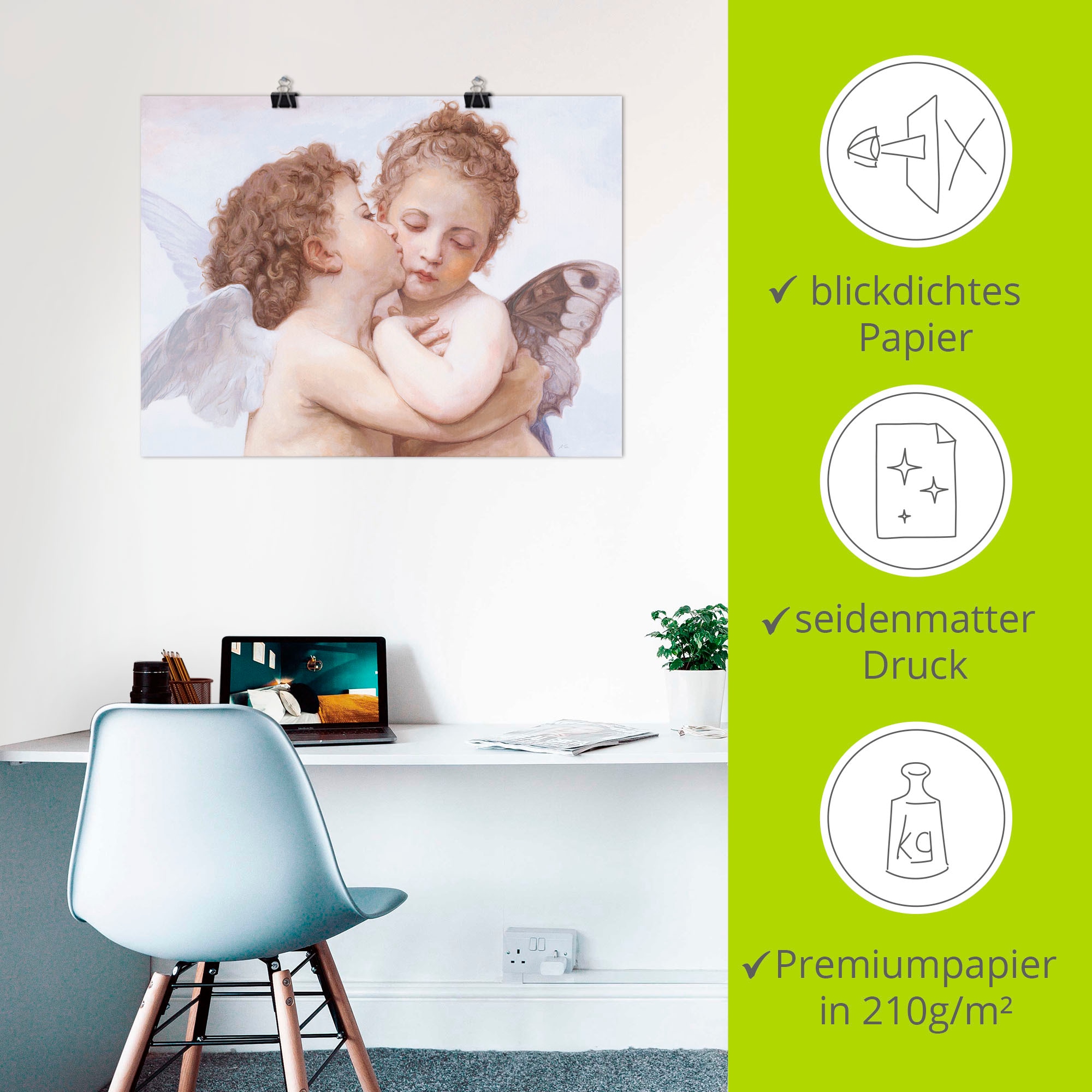 Artland Wandbild »Engel« Spirituelle Bilder 1 Stk. tlg. als Leinwandbild, Poster, Wandaufkleber in verschied. Grössen