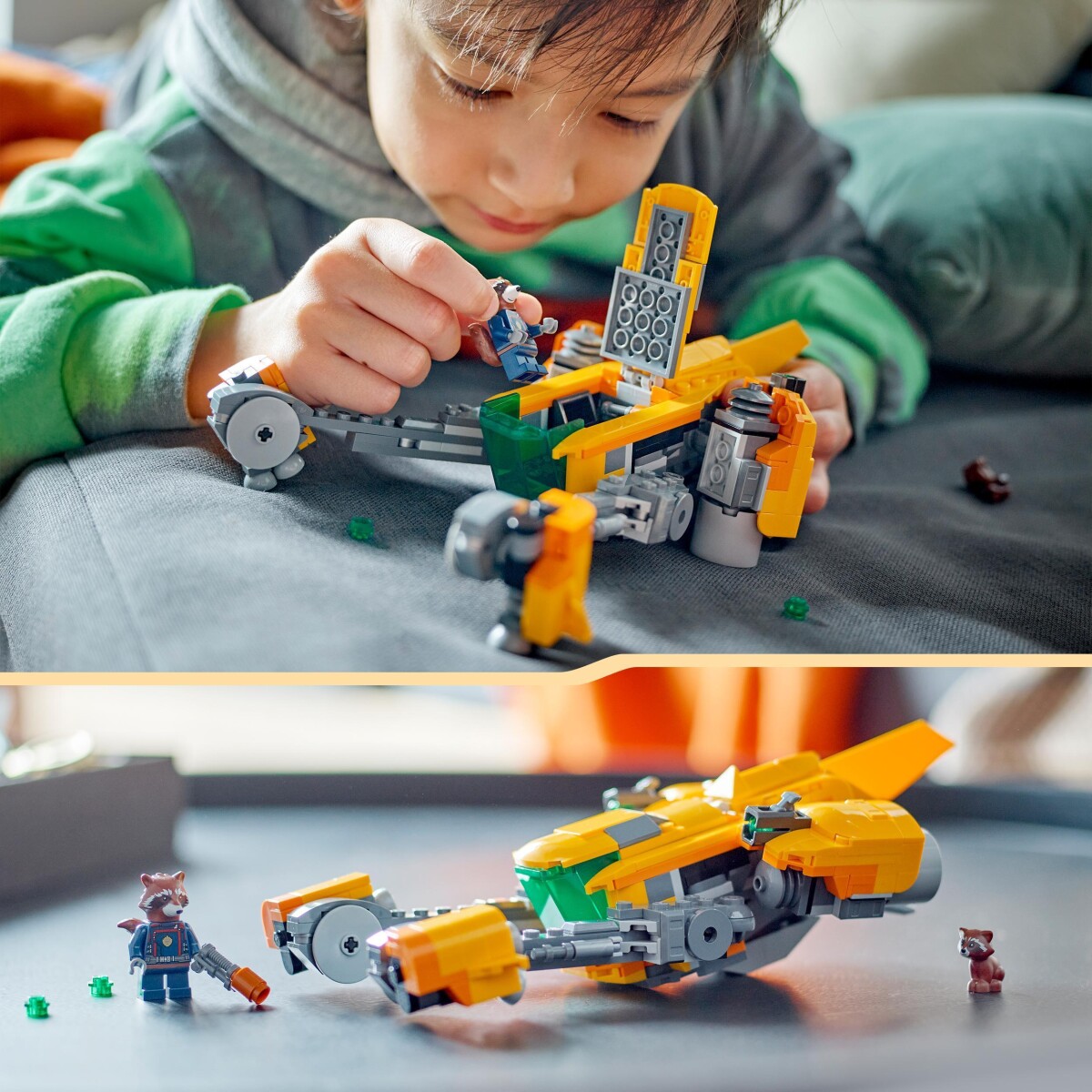 Lego Marvel - Baby Rockets Skib - 76254