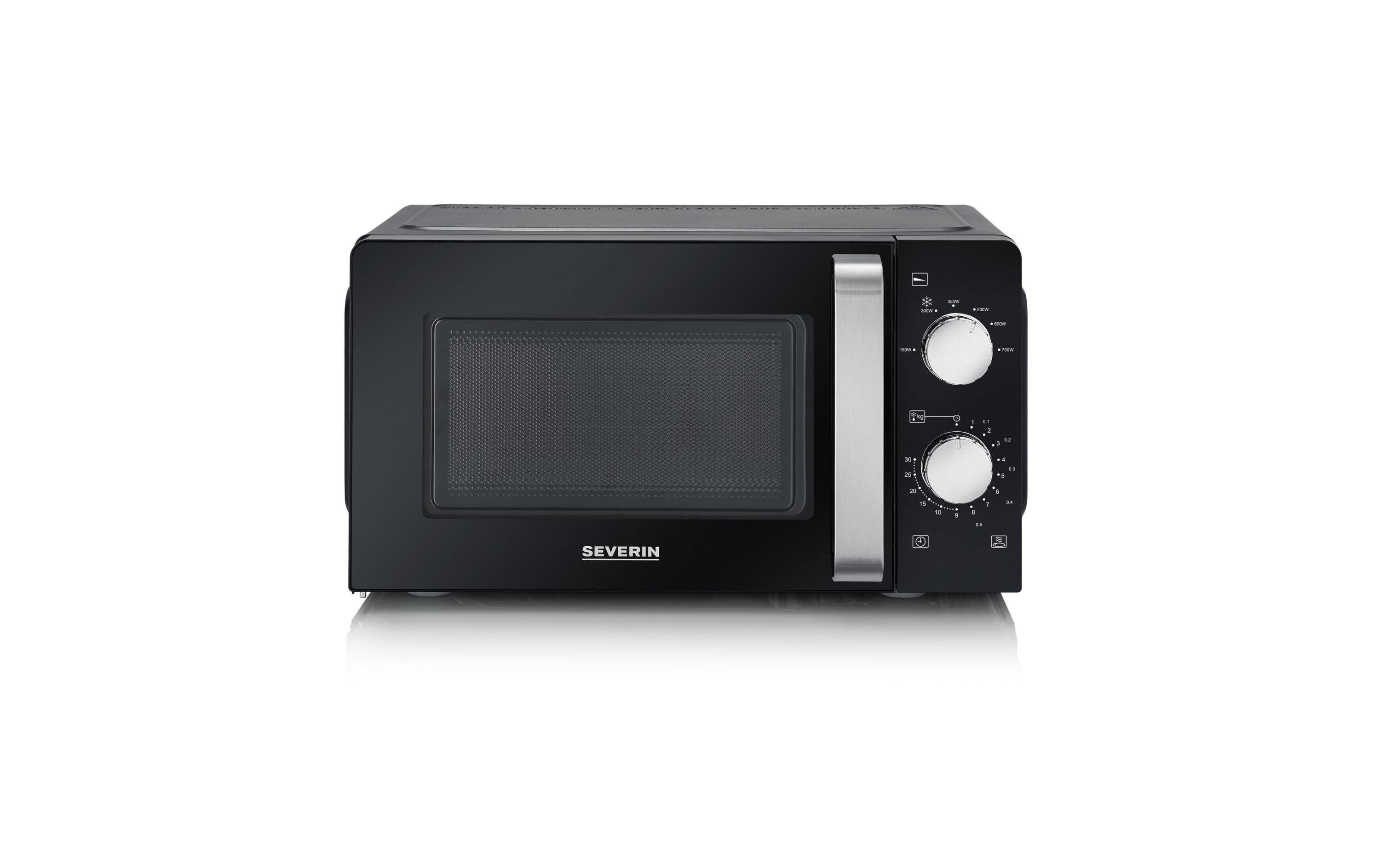 Mikrowelle MW7886 SchwarzMikrowelle mit einer Leistung von 700 Watt