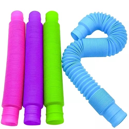 10-Pak - Pop Tube - Fidget Toys - Leketøy / Sensorisk