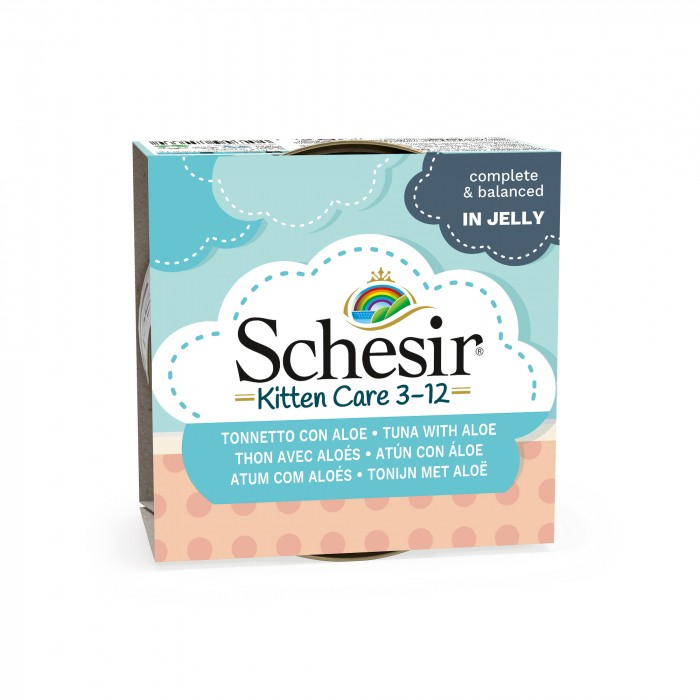 Schesir Pâtées en gelée Kitten - 14 x 85 g