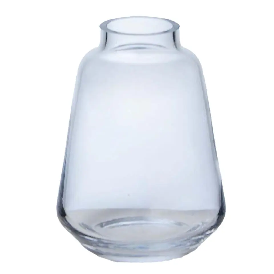 Hakbijl Glass Bloemenvaas Kiffa - transparant - glas - D13 x H17