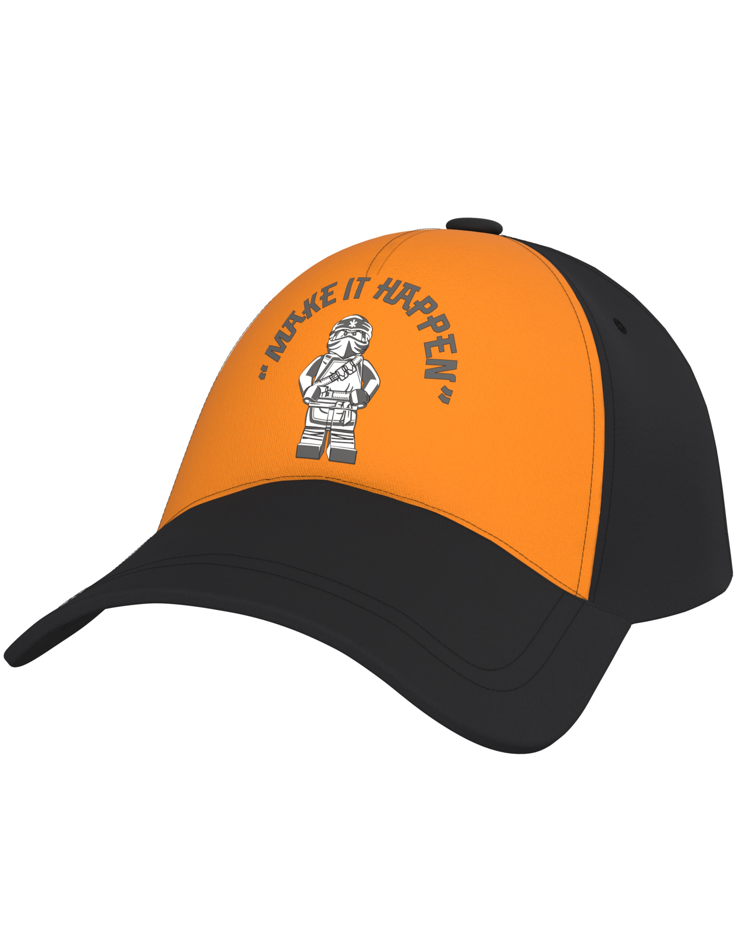 Basecap M12010489 in orange