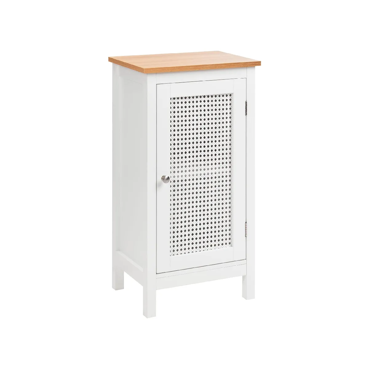 Beliani Meuble haut ALAMOS 40x30x75 cm - Blanc