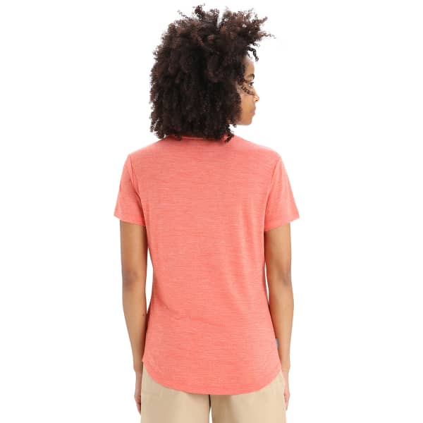 T-shirt randonnée ICEBREAKER W SPHERE II SS TEE VIBRANT EARTH HTHR