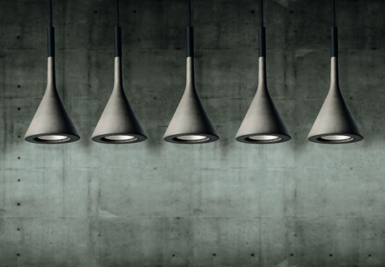 Foscarini Aplomb hanglamp Ø17 bruin