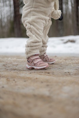 Nordbjørn Mercury Mid WP  Fleecefôrede Sneakers, Dusty Rose