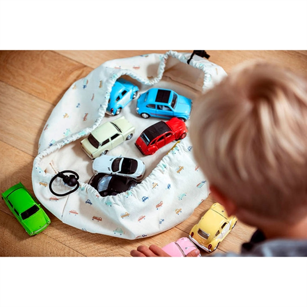 Opbevaringspose Mini Cars - Play&Go → Luksusbaby.dk