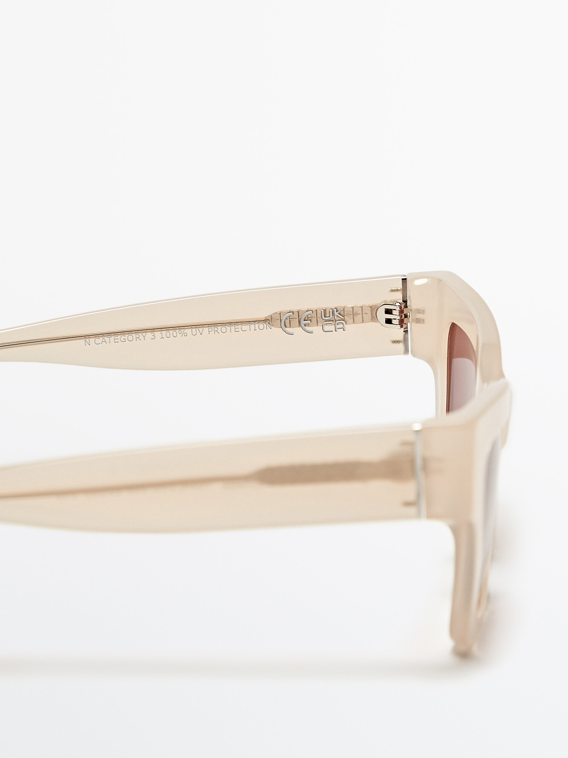 Gafa de sol D-frame - Rosa claro