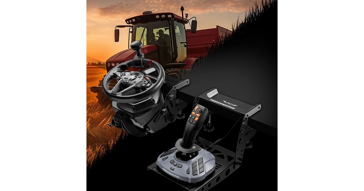ThrustmasterT128 Simtask Pack + Simtask Farmstick simulatorset  (Donkergrijs, Pc, Xbox Series X|S, Xbox One)