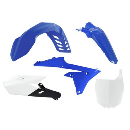 Kit plastiques R-tech 5 p couleur origine - Bleu