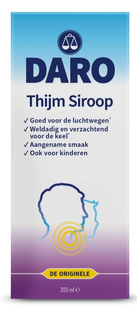 Daro Thijmsiroop 200ML