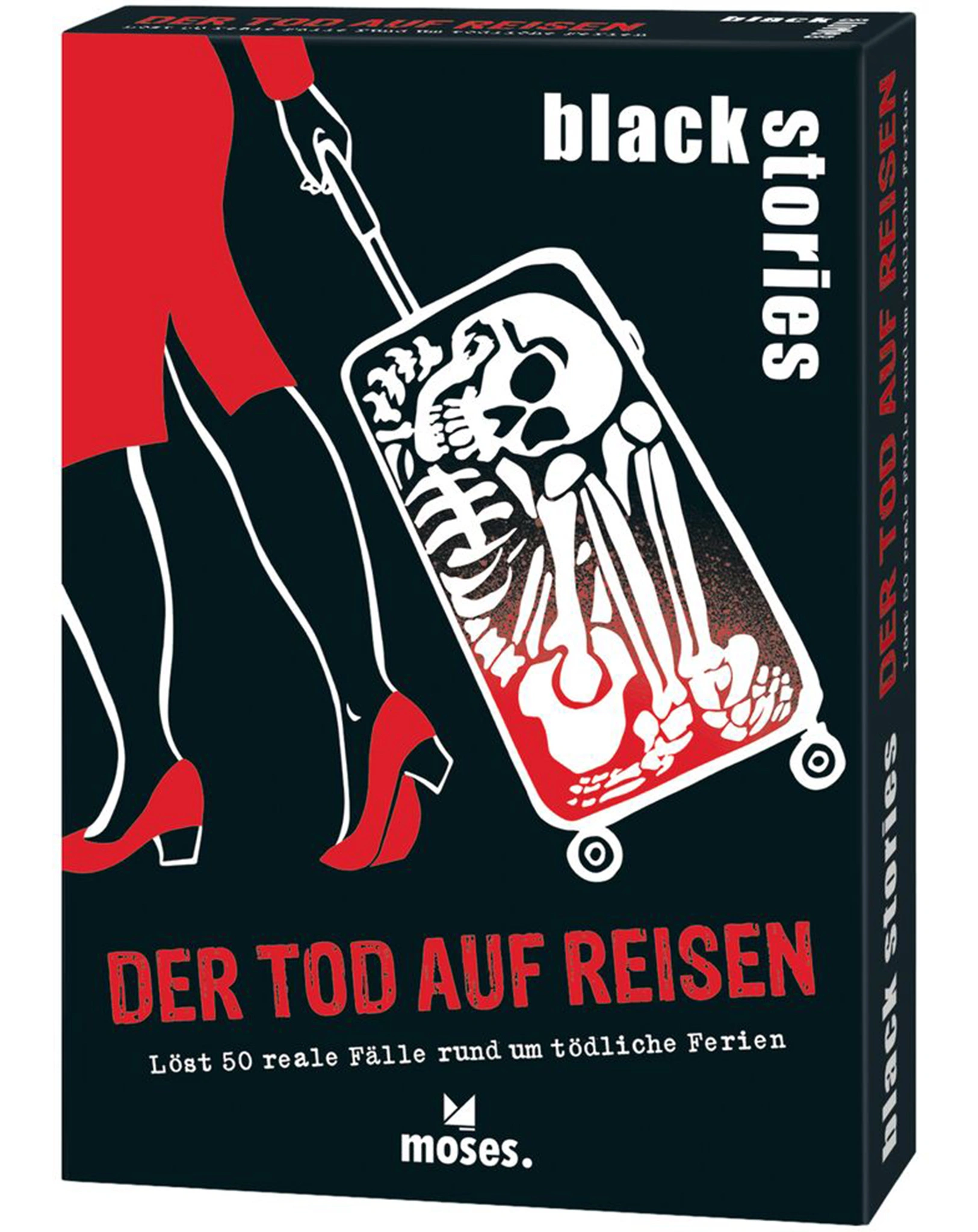 Rätselkarten BLACK STORIES - DER TOD AUF REISEN