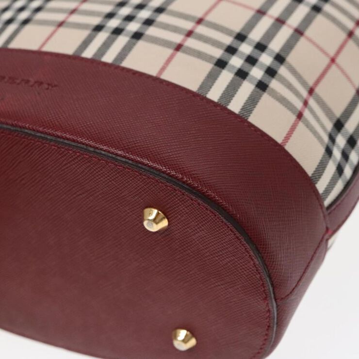 Burberry Vintage Burberry Shoulder Bag Beige