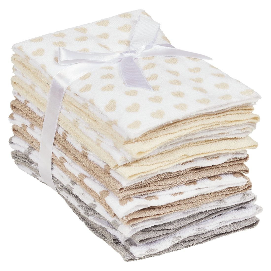 Vaskeklut 12pk Hjerter