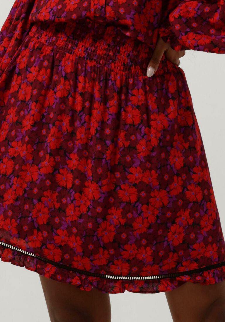 YDENCE rode ydence minirok skirt florentine
