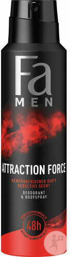 Fa Déo Spray Men Attraction Force 150ml