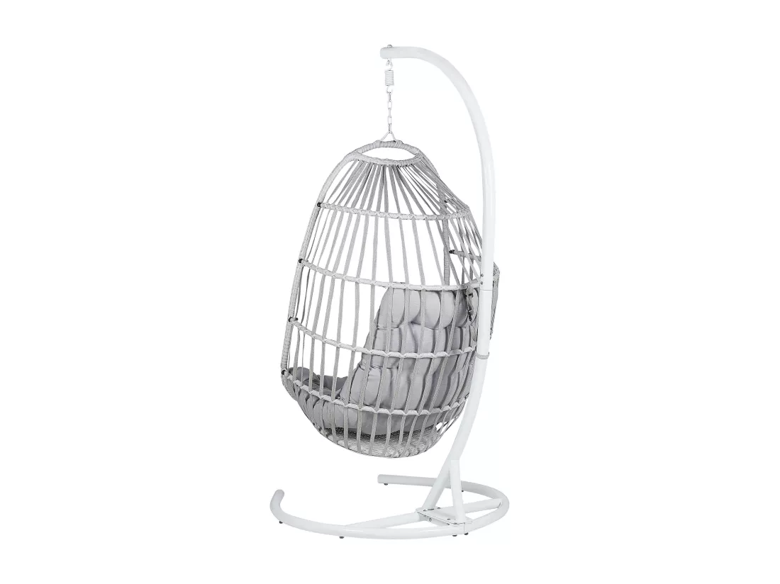 Fauteuil suspendu avec support SESIA Gris clair