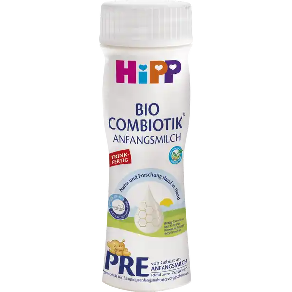 Bio Combiotik Anfangsmilch PRE trinkfertig, von Geburt an
