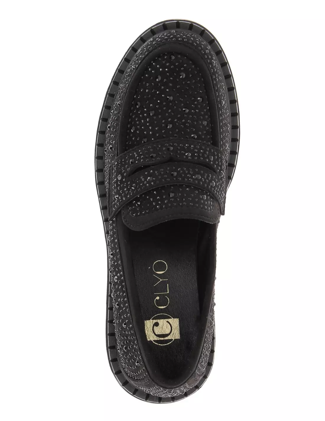CLYO GR372 - Mocassins & bateaux Black