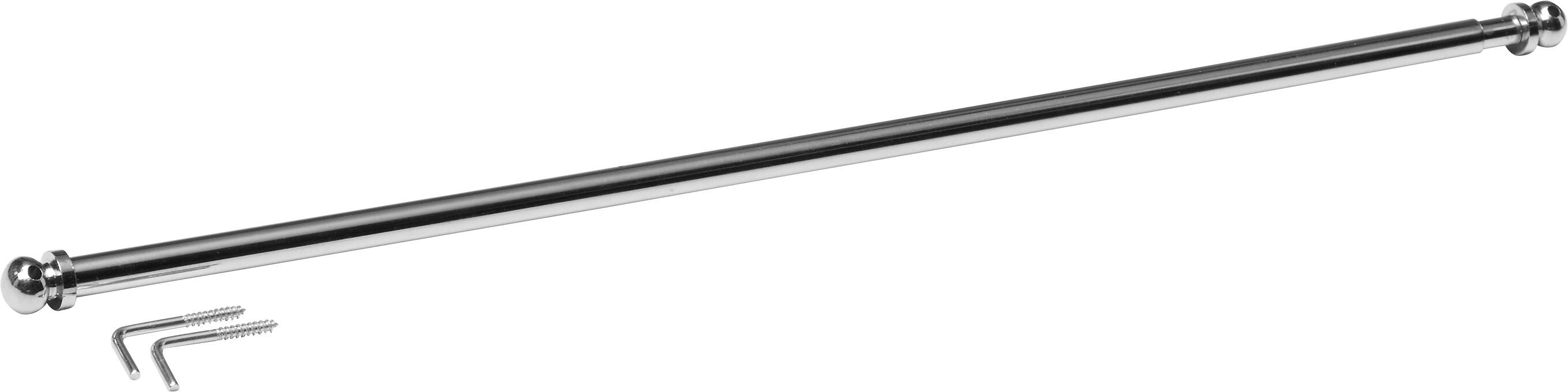 CLASSICO Vitragenstange - Chrom / B: 60.0 cm
