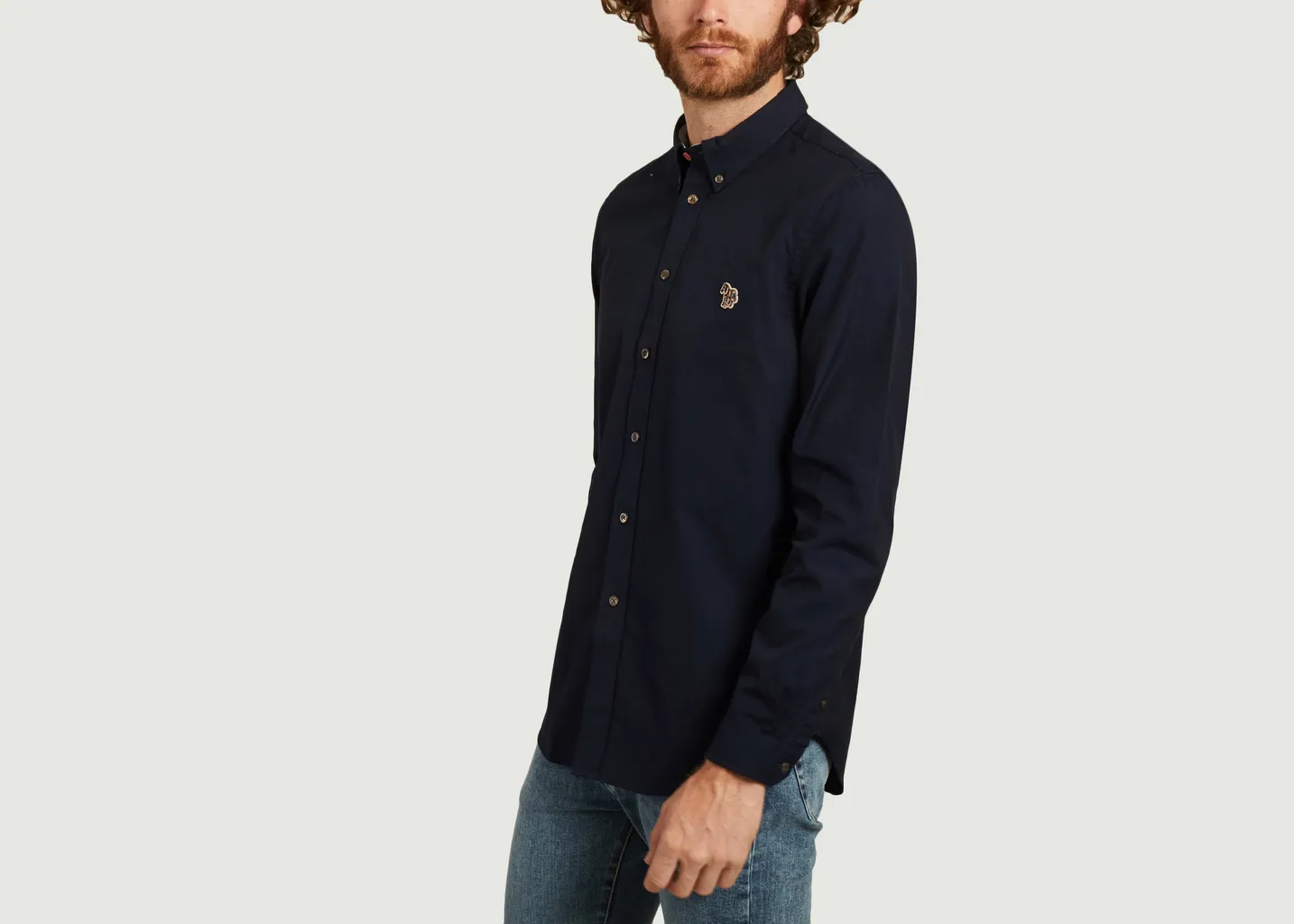 Chemise Zèbre en coton biologique PS by PAUL SMITH