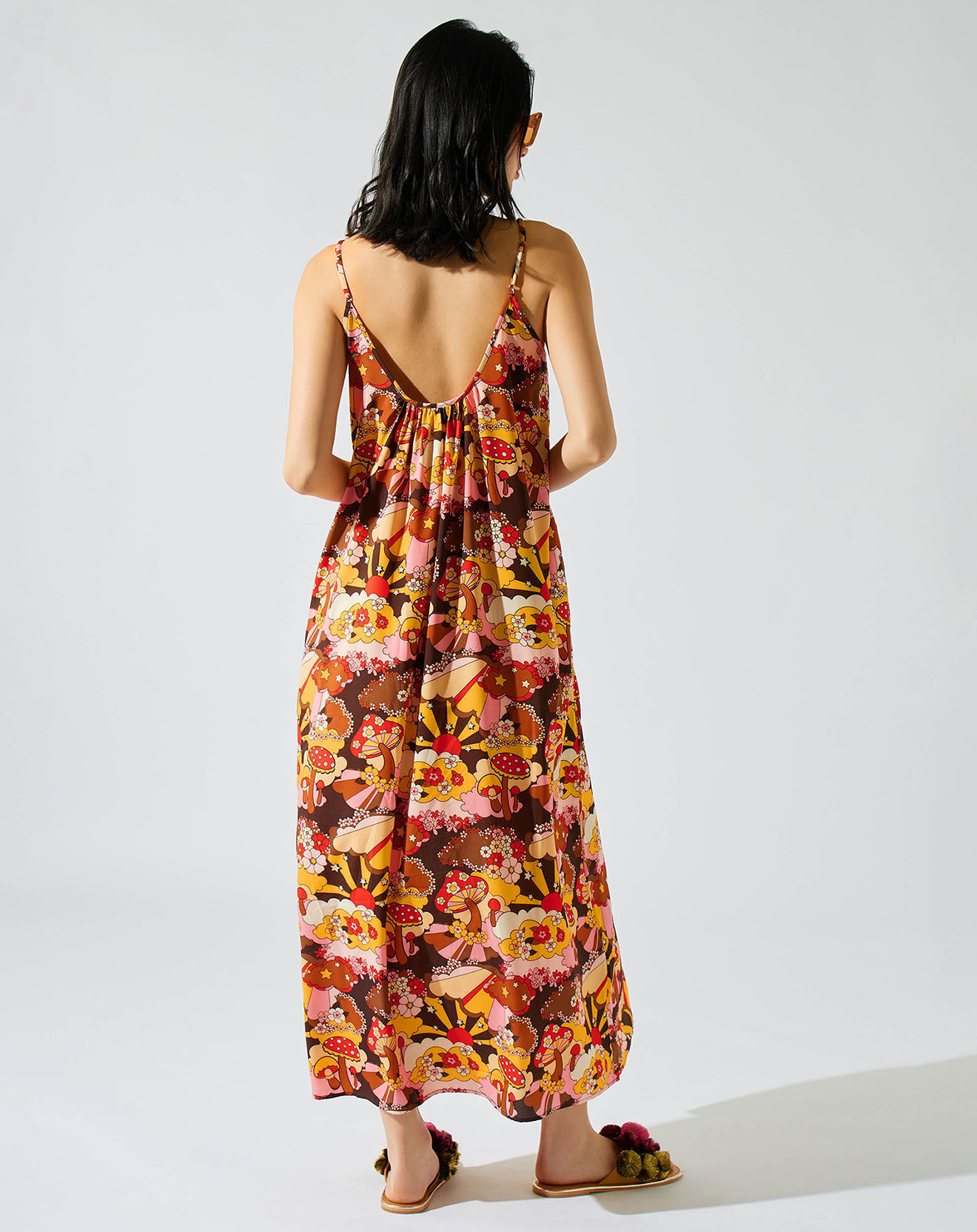 Manoush Robe Sun marron