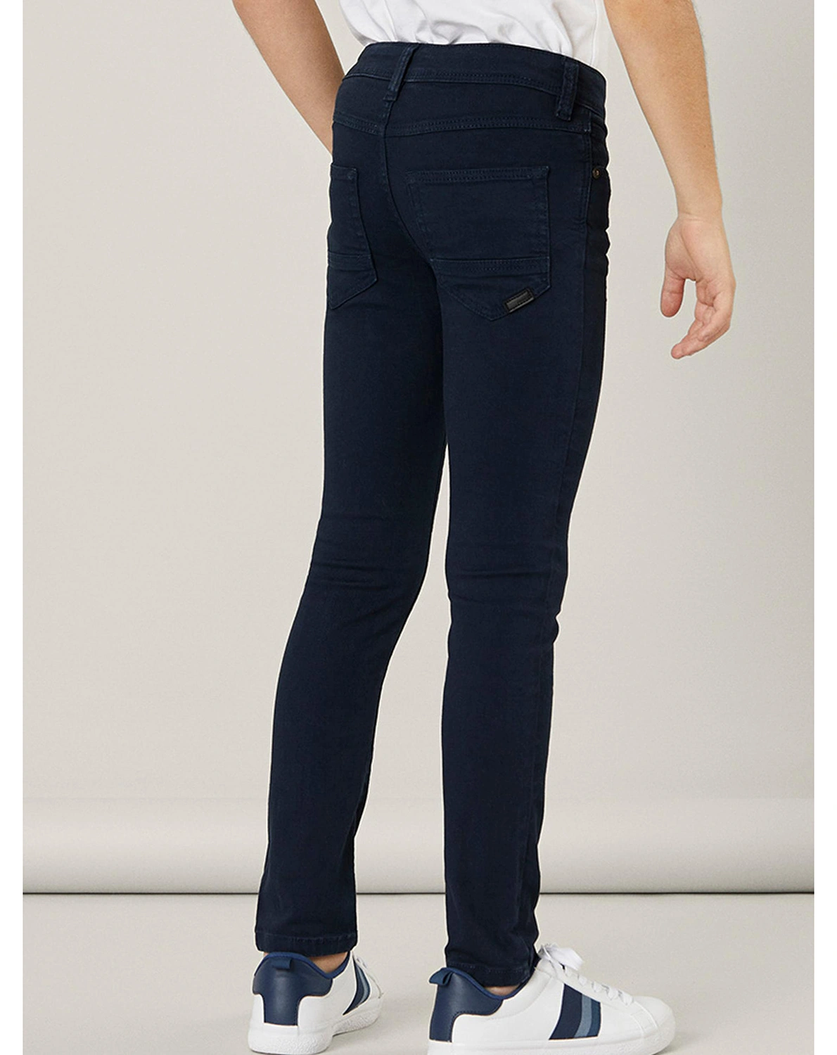 Twill-Hose NKMTHEO in dunkelblau