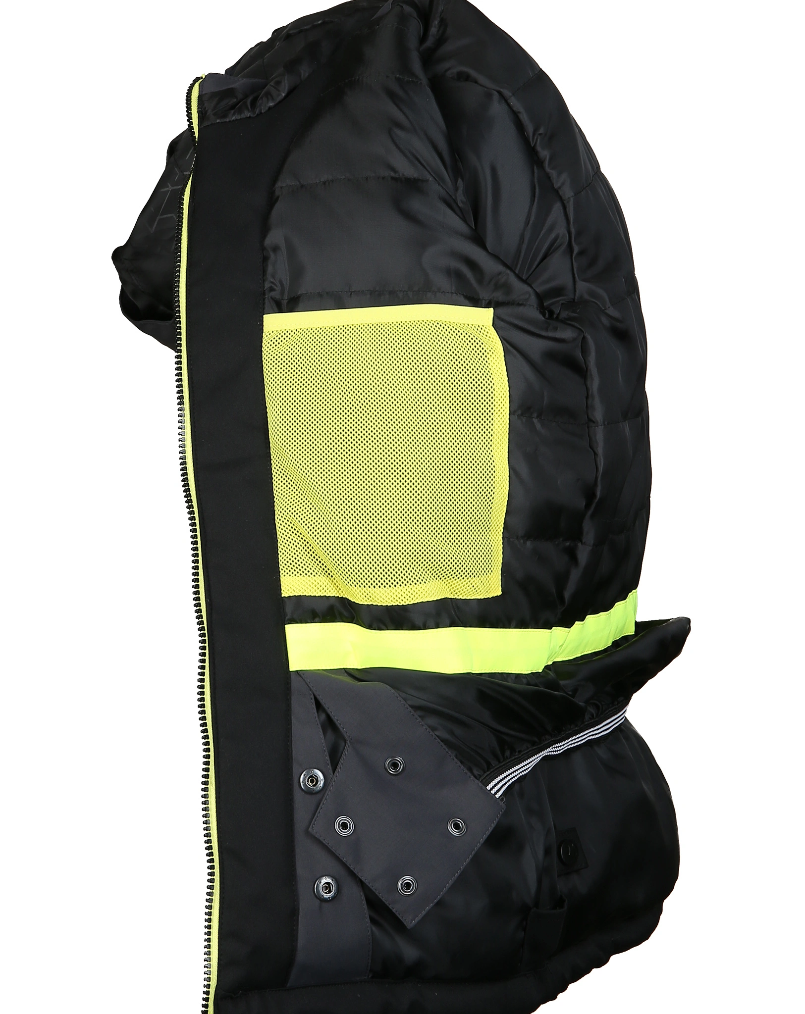 Steppjacke KSW 123 BYS SKI in schwarz
