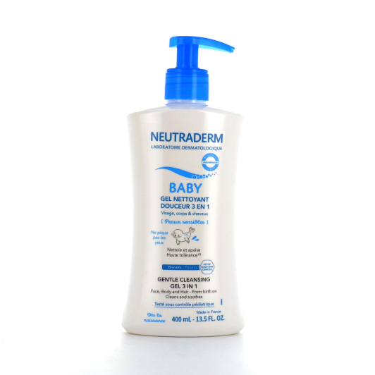 Gel nettoyant corps et cheveux Neutraderm Baby