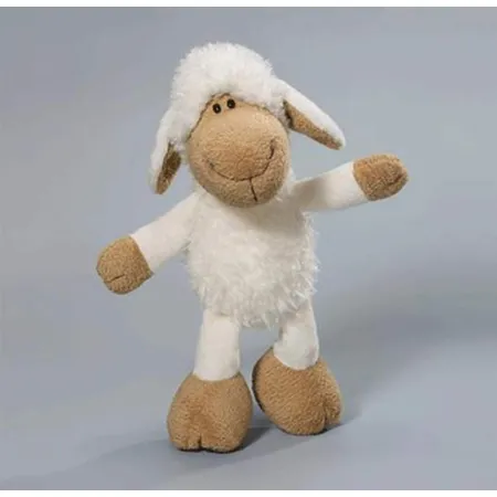 NICI Dress your Friends Schaf Schlenker weiß/braun, 25 cm